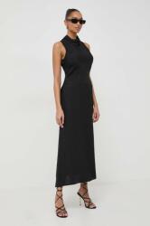IVY & OAK ruha fekete, maxi, egyenes - fekete 36 - answear - 138 990 Ft