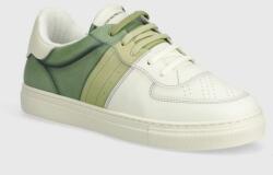 Emporio Armani bőr sportcipő zöld - zöld 40