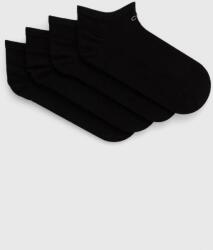 Calvin Klein zokni 4 pár fekete, női, 701220513 - fekete Univerzális méret