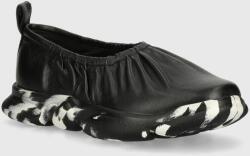 Camper bőr balerina cipő Karst fekete, K201588-004 - fekete Női 39