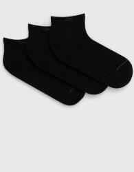 Calvin Klein zokni 6 pár fekete, férfi, 701222232 - fekete Univerzális méret