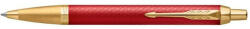 Parker Royal Im Premium Golyóstoll Piros Cizellált Arany Klipsz 2143644 (7010560009)