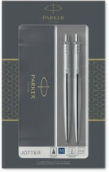 Parker Royal Jotter Golyóstoll + mechanikus Ceruza Rozsdamentes Acél Ezüst Klipsz 2093256 (7030291001)