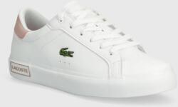 Lacoste gyerek sportcipő Vulcanized sneakers fehér - fehér 35