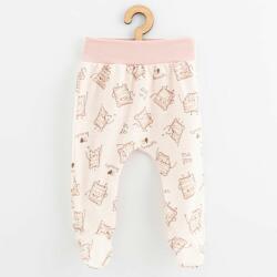 NEW BABY Baba pamut lábfejes nadrág New Baby Biscuits rózsaszín - babyboxstore - 2 820 Ft