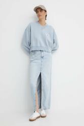 Calvin Klein Jeans farmer szoknya maxi, egyenes, J20J222814 - kék 30