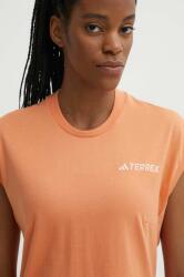 adidas TERREX t-shirt Xploric Logo női, narancssárga, IN4622 - narancssárga XS
