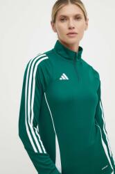 Adidas edzős pulóver Tiro 24 zöld, nyomott mintás, IR9385 - zöld XS