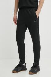 Reebok edzőnadrág Strength fekete, sima, 100075596 - fekete L