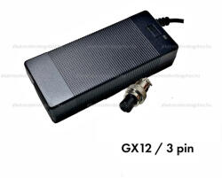 Töltő 54.6V 2.0A GX12-3 - elektromos roller