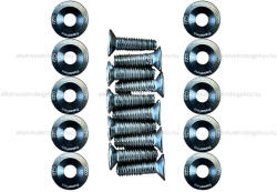  Csavar + alátét szett szürke elektromos rollerhez