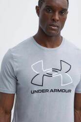 Under Armour t-shirt szürke, férfi, mintás - szürke L - answear - 11 990 Ft