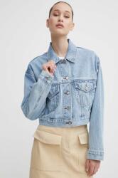 Abercrombie & Fitch farmerdzseki női, átmeneti, oversize - kék XL - answear - 32 990 Ft
