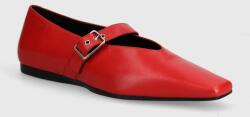 Vagabond Shoemakers bőr balerina cipő WIOLETTA piros - piros Női 41