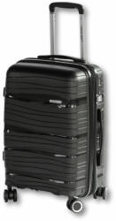 Travel One Polipropilén 55cm Kabin Bőrönd Black (S2138-55-Black)