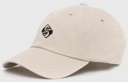 Quiksilver pamut baseball sapka bézs, nyomott mintás - bézs Univerzális méret - answear - 8 090 Ft