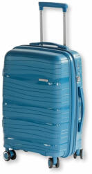 Travel One Polipropilén 55cm Kabin Bőrönd Blue (S2138-55-Blue)