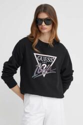 GUESS felső ICON fekete, női, nyomott mintás, W4GQ09 KB681 - fekete M