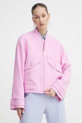 Blugirl Blumarine rövid kabát női, rózsaszín, átmeneti, RA4124. T3191 - rózsaszín 38