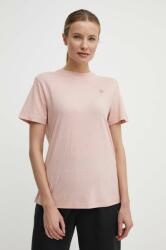Fjallraven t-shirt Hemp Blend T-shirt női, rózsaszín, F14600163 - rózsaszín M