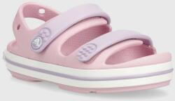Crocs gyerek szandál CROCBAND CRUISER SANDAL rózsaszín - rózsaszín 27/28 - answear - 16 490 Ft