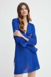 Luisa Spagnoli ruha RUNWAY COLLECTION mini, egyenes, 58347 - kék L