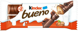 Kinder Bueno tejcsokoládéval bevont ostya tejes-mogyorós krémmel töltve 2 x 21, 5 g (43 g) - pelenkavilag