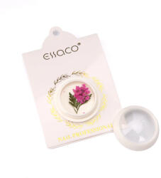 ESSACO Szárított virág kis tégelyes NAIL dísz - pink (1050325-5)