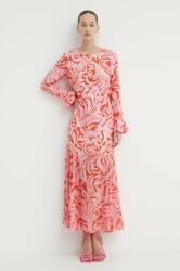 Never Fully Dressed ruha rózsaszín, maxi, harang alakú - rózsaszín L - answear - 62 990 Ft