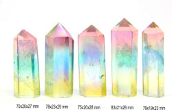 Obelisc Cuart Aura Titan Cristal Natural 1 Varf - 1 Buc - concepttropic - 45,00 RON