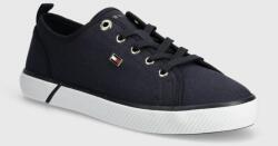 Tommy Hilfiger sportcipő VULC CANVAS SNEAKER sötétkék, női, FW0FW08063 - sötétkék Női 36