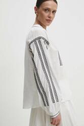 ANSWEAR pamut ing női, fehér, relaxed - fehér M - answear - 23 990 Ft