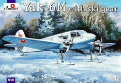 Amodel Yakovlev Yak-6M with ski gear 1: 72 (AMO72181)