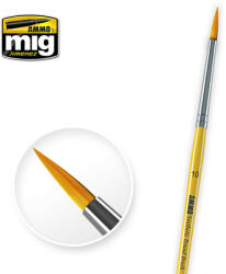 AMMO by MIG Jimenez AMMO 10 Synthetic Round Brush (A. MIG-8617)
