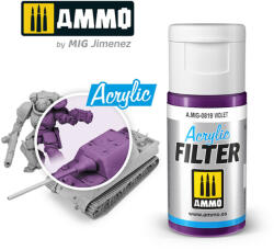 AMMO by MIG Jimenez AMMO ACRYLIC FILTER Violet 15 ml (A. MIG-0819)