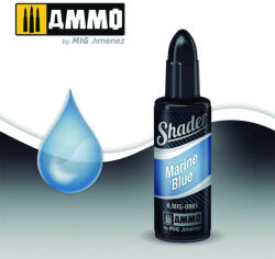 AMMO by MIG Jimenez AMMO ACRYLIC SHADER Marine Blue 10 ml (A. MIG-0861)