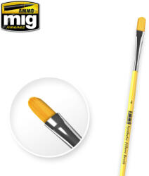 Mig Jimenez AMMO 4 Synthetic Filbert Brush (A. MIG-8595)