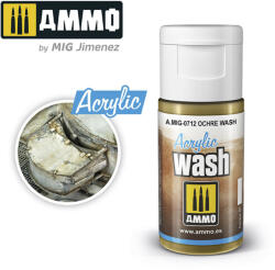AMMO by MIG Jimenez AMMO ACRYLIC WASH Ochre Wash 15 ml (A. MIG-0712)