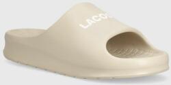 Lacoste papucs Serve Slide 2.0 bézs, férfi, 47CMA0015 - bézs Férfi 42