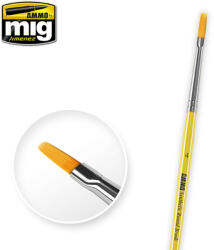 AMMO by MIG Jimenez AMMO 4 Synthetic Flat Brush (A. MIG-8620)