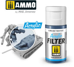 AMMO by MIG Jimenez AMMO ACRYLIC FILTER French Blue 15 ml (A. MIG-0807)