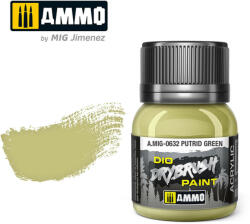 AMMO by MIG Jimenez AMMO DRYBRUSH Putrid Green 40 ml (A. MIG-0632)