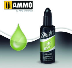 AMMO by MIG Jimenez AMMO ACRYLIC SHADER Light Green 10 ml (A. MIG-0863)
