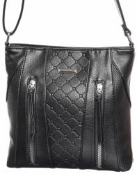 SilviaRosa fekete női táska (SR-5953 BLACK)