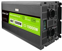 Green Cell Invertor GREEN CELL, 48/220V, DC/AC, 5000W/10000W, INVGCP5000LCD LCD Cleanunda sinusoidala (GC-INV-48V-5000W-P5000LCD)