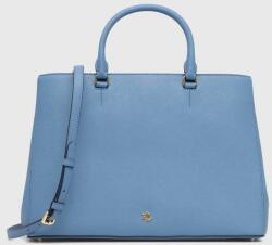 Lauren Ralph Lauren bőr táska - kék Univerzális méret - answear - 131 990 Ft