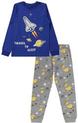 Civil Űrhajós kék-szürke fiú pizsama (Méret 116-122)
