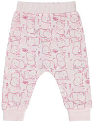 Civil Elefántos rózsaszín baba nadrág (Méret 86-92)