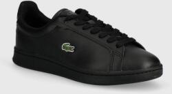 Lacoste gyerek sportcipő Court sneakers fekete - fekete 39