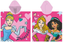  Disney Hercegnők gyorsan száradó poncsó 55x110 cm (PRI1409)